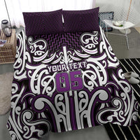 Custom Aotearoa Rangitane Bedding Set Maori Tribal Pattern Mix Poutama LT05 - Polynesian Pride