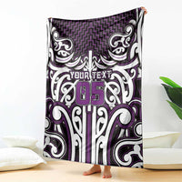 Custom Aotearoa Rangitane Blanket Maori Tribal Pattern Mix Poutama LT05 - Polynesian Pride