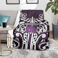 Custom Aotearoa Rangitane Blanket Maori Tribal Pattern Mix Poutama LT05 - Polynesian Pride