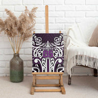 Custom Aotearoa Rangitane Canvas Wall Art Maori Tribal Pattern Mix Poutama LT05 - Polynesian Pride