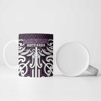 Custom Aotearoa Rangitane Ceramic Mug Maori Tribal Pattern Mix Poutama LT05 - Polynesian Pride