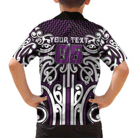 Custom Aotearoa Rangitane Hawaiian Shirt Maori Tribal Pattern Mix Poutama LT05 - Polynesian Pride