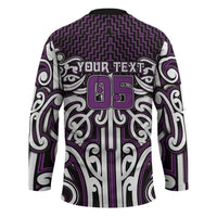 Custom Aotearoa Rangitane Hockey Jersey Maori Tribal Pattern Mix Poutama LT05 - Polynesian Pride