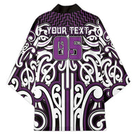 Custom Aotearoa Rangitane Kimono Maori Tribal Pattern Mix Poutama LT05 - Polynesian Pride