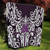 Custom Aotearoa Rangitane Quilt Maori Tribal Pattern Mix Poutama LT05 - Polynesian Pride