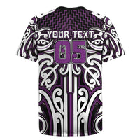 Custom Aotearoa Rangitane Rugby Jersey Maori Tribal Pattern Mix Poutama LT05 - Polynesian Pride