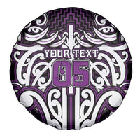 Custom Aotearoa Rangitane Spare Tire Cover Maori Tribal Pattern Mix Poutama LT05 - Polynesian Pride
