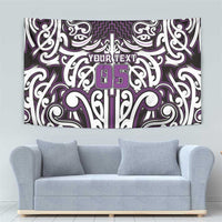 Custom Aotearoa Rangitane Tapestry Maori Tribal Pattern Mix Poutama LT05 - Polynesian Pride