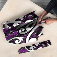 Custom Aotearoa Rangitane Umbrella Maori Tribal Pattern Mix Poutama LT05 - Polynesian Pride
