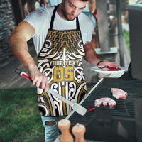 Custom Aotearoa Taranaki Apron Maori Tribal Pattern Mix Poutama LT05 - Polynesian Pride