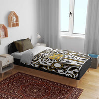 Custom Aotearoa Taranaki Bedding Set Maori Tribal Pattern Mix Poutama LT05 - Polynesian Pride