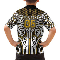 Custom Aotearoa Taranaki Hawaiian Shirt Maori Tribal Pattern Mix Poutama LT05 - Polynesian Pride
