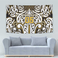 Custom Aotearoa Taranaki Tapestry Maori Tribal Pattern Mix Poutama LT05 - Polynesian Pride
