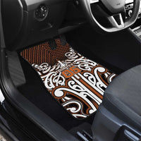Custom Aotearoa Waikato Car Mats Maori Tribal Pattern Mix Poutama LT05 - Polynesian Pride