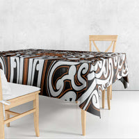 Custom Aotearoa Waikato Tablecloth Maori Tribal Pattern Mix Poutama LT05 - Polynesian Pride