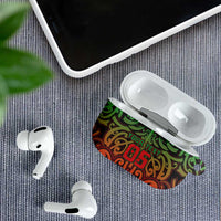 Custom Aotearoa Tuhoe AirPods Case Maori Tribal Pattern Mix Poutama LT05 - Polynesian Pride
