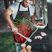 Custom Aotearoa Tuhoe Apron Maori Tribal Pattern Mix Poutama LT05 - Polynesian Pride