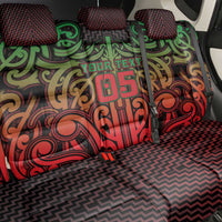 Custom Aotearoa Tuhoe Back Car Seat Cover Maori Tribal Pattern Mix Poutama LT05 - Polynesian Pride
