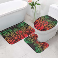 Custom Aotearoa Tuhoe Bathroom Set Maori Tribal Pattern Mix Poutama LT05 - Polynesian Pride