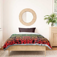 Custom Aotearoa Tuhoe Bedding Set Maori Tribal Pattern Mix Poutama LT05 - Polynesian Pride