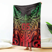 Custom Aotearoa Tuhoe Blanket Maori Tribal Pattern Mix Poutama LT05 - Polynesian Pride