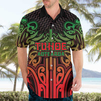 Custom Aotearoa Tuhoe Hawaiian Shirt Maori Tribal Pattern Mix Poutama LT05 - Polynesian Pride