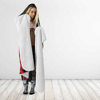 Custom Aotearoa Tuhoe Hooded Blanket Maori Tribal Pattern Mix Poutama LT05 - Polynesian Pride