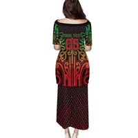 Custom Aotearoa Tuhoe Puletasi Maori Tribal Pattern Mix Poutama LT05 - Polynesian Pride