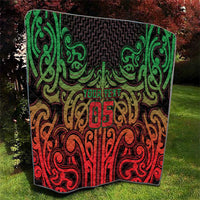 Custom Aotearoa Tuhoe Quilt Maori Tribal Pattern Mix Poutama LT05 - Polynesian Pride