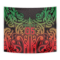Custom Aotearoa Tuhoe Tapestry Maori Tribal Pattern Mix Poutama LT05 - Polynesian Pride
