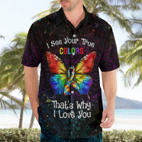 I See Your True Colors Personalised Hawaiian Shirt Autism Awareness LT05 - Polynesian Pride