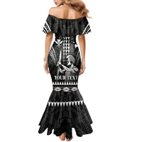 Personalised Hawaii Happy King Kamehameha Day Mermaid Dress Kakau Pattern LT05 - Polynesian Pride