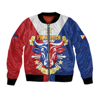 Personalised Philippines Independence Day Bomber Jacket Maligayang Araw ng Kalayaan Filipino Carabao