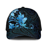 Matariki New Zealand Baseball Net Cap Maori Pattern Blue Galaxy LT05 One Size Black Blue - Polynesian Pride