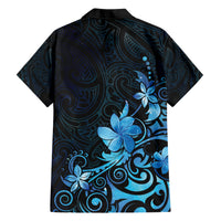 Matariki New Zealand Hawaiian Shirt Maori Pattern Blue Galaxy LT05 - Polynesian Pride