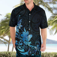 Matariki New Zealand Hawaiian Shirt Maori Pattern Blue Galaxy LT05 - Polynesian Pride