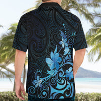 Matariki New Zealand Hawaiian Shirt Maori Pattern Blue Galaxy LT05 - Polynesian Pride