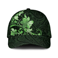 Matariki New Zealand Classic Cap Maori Pattern Green Galaxy LT05 Universal Fit Green - Polynesian Pride