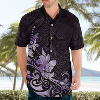 Matariki New Zealand Hawaiian Shirt Maori Pattern Purple Galaxy LT05 - Polynesian Pride