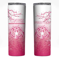 Personalized Sakura Marianas Skinny Tumbler CNMI Seal
