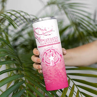 Personalized Sakura Marianas Skinny Tumbler CNMI Seal