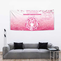 Sakura Marianas Tapestry CNMI Seal