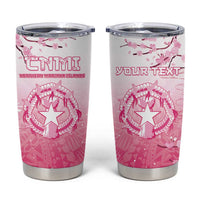 Personalized Sakura Marianas Tumbler Cup CNMI Seal