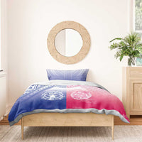 Northern Mariana Islands And Japan Together Bedding Set