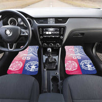 Northern Mariana Islands And Japan Together Car Mats