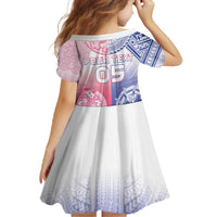 Custom Northern Mariana Islands And Japan Together Family Matching Off The Shoulder Long Sleeve Dress and Hawaiian Shirt