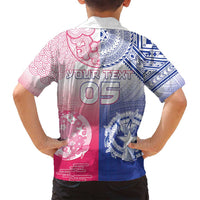 Custom Northern Mariana Islands And Japan Together Family Matching Tank Maxi Dress and Hawaiian Shirt