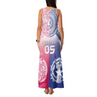 Custom Northern Mariana Islands And Japan Together Family Matching Tank Maxi Dress and Hawaiian Shirt