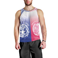 Custom Northern Mariana Islands And Japan Together Men Tank Top LT05 - Polynesian Pride