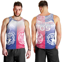 Custom Northern Mariana Islands And Japan Together Men Tank Top LT05 - Polynesian Pride
